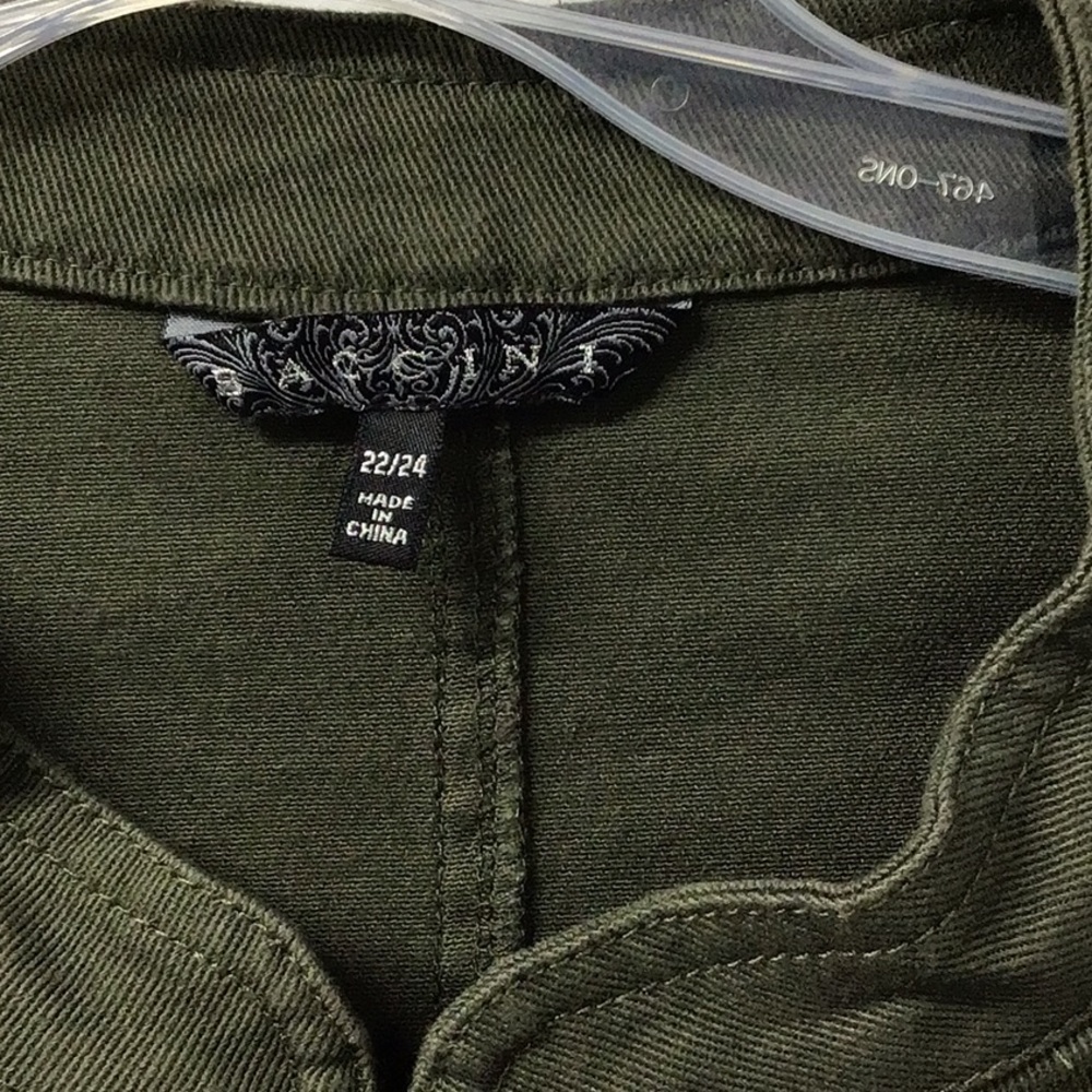 Baccini Size 2x Large Button Up Jacket - image 2